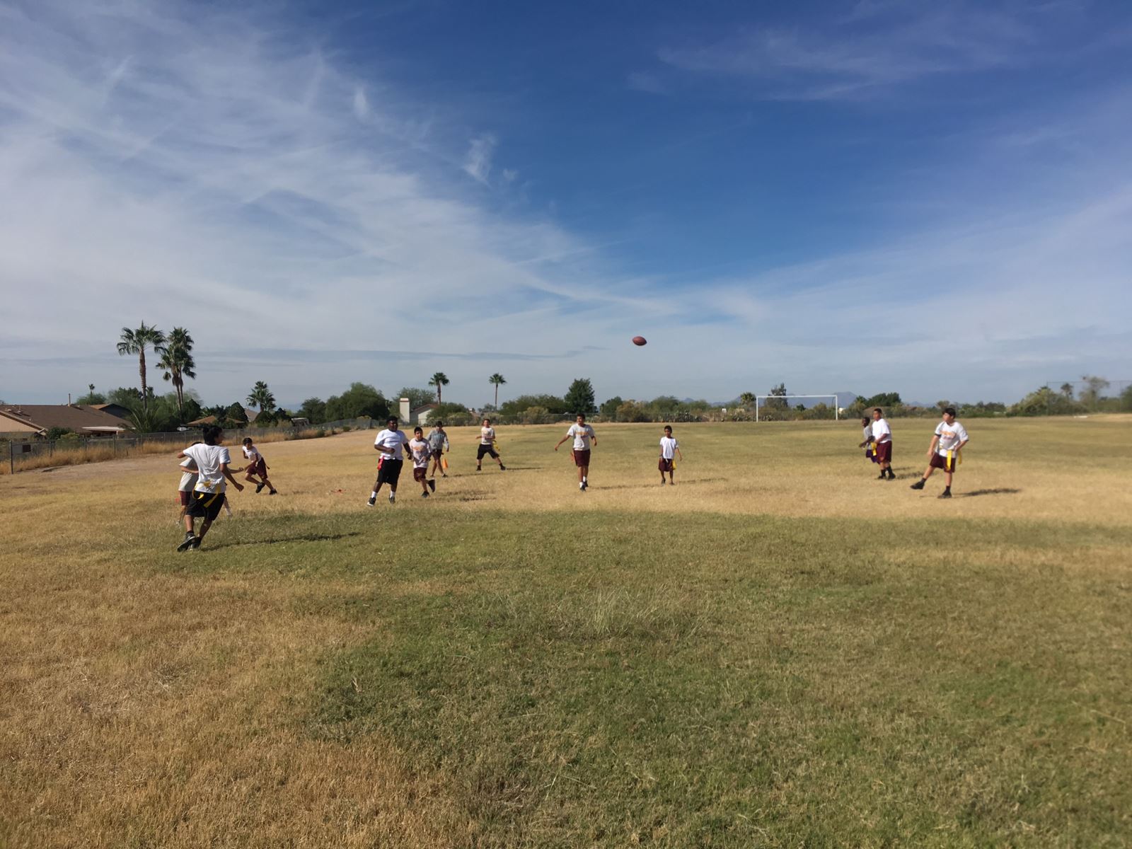 PE Students Playing Kickball